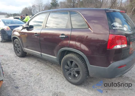 2011 Kia Sorento Lx from USA, damaged, VIN 5XYKTCA16BG070964